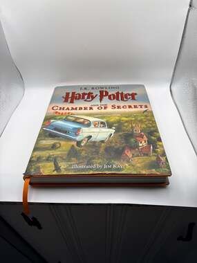 Harry Potter and the Chamber of Secrets: The Illustrated Edition Hardcover by J.
